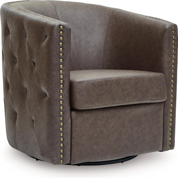 Signature Design by Ashley Brentlow A3000741 Swivel Accent Chair IMAGE 1