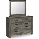  Signature Design by Ashley Frandern B4480B1 Dresser and Mirror IMAGE 1