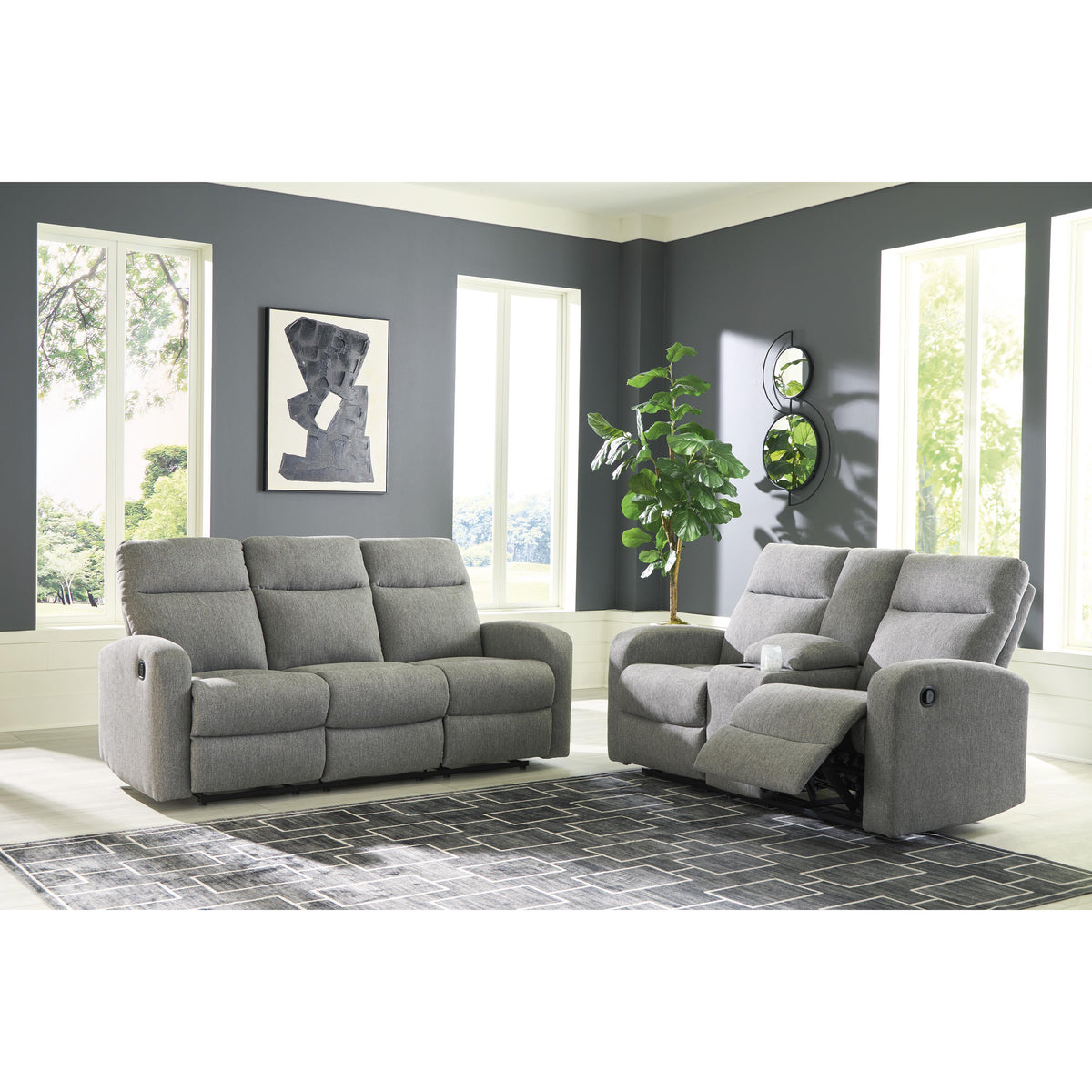 Signature Design by Ashley Gauntlet PC4220494 Double Reclining Lovesea