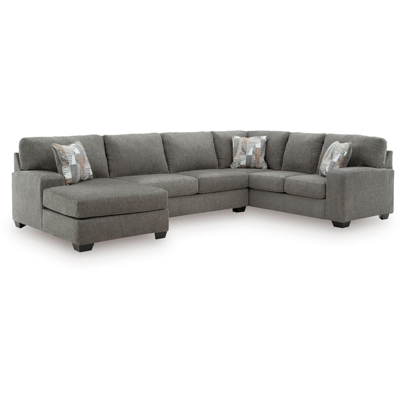  Signature Design by Ashley Clarington PC48405S5 3 pc Sleeper Sectional with Chaise IMAGE 1