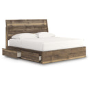 Signature Design by Ashley Chirason PCB3367B14 King Panel Bed with Storage IMAGE 2
