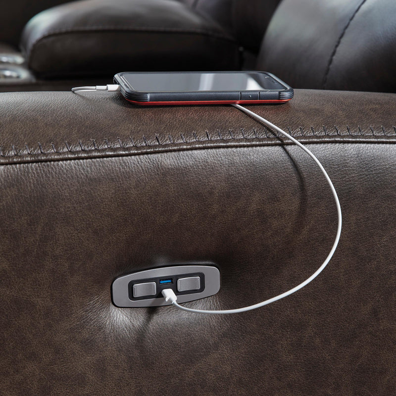 Signature Design by Ashley Crossplex PCU6450613 Power Recliner with Adjustable Headrest IMAGE 8