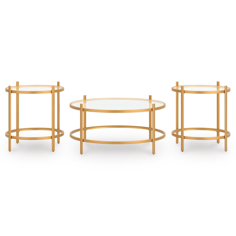  Signature Design by Ashley Pearlox T173-13 Occasional Table Set IMAGE 2
