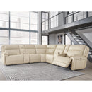  Signature Design by Ashley Double Deal U13001S9 7 pc Reclining Sectional with 2 Consoles IMAGE 2