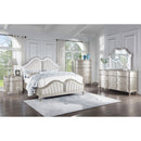  Coaster Furniture Evangeline 223393M 9-Drawer Dresser with Mirror - Silver Oak IMAGE 11