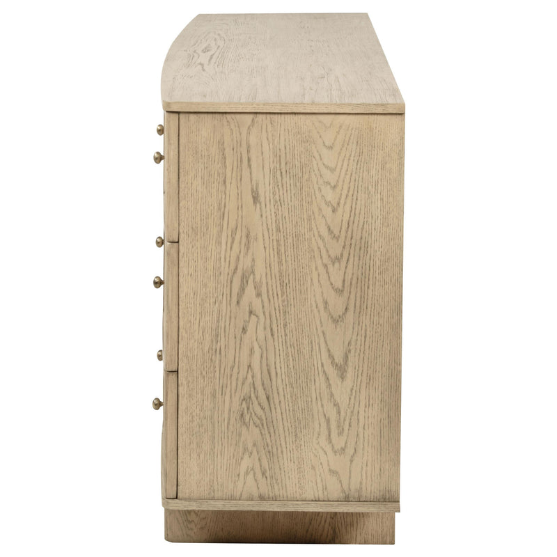 Coaster Furniture Kailani 225043 9-Drawer Dresser Cabinet - Beige Oak IMAGE 4