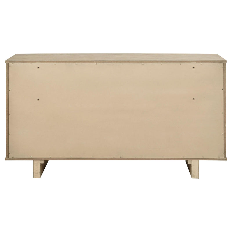 Coaster Furniture Kailani 225043 9-Drawer Dresser Cabinet - Beige Oak IMAGE 6