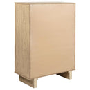 Coaster Furniture Kailani 225045 5-Drawer Bedroom Chest of Drawers - Beige Oak IMAGE 5