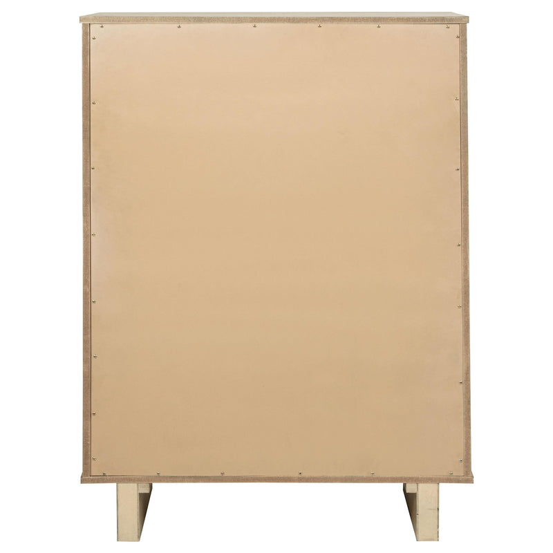 Coaster Furniture Kailani 225045 5-Drawer Bedroom Chest of Drawers - Beige Oak IMAGE 6