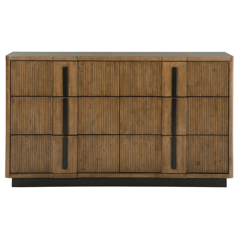 Coaster Furniture Terrace 224903 6-Drawer Dresser Cabinet - Ash Brown IMAGE 2