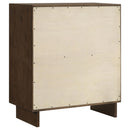  Coaster Furniture Glenwood 225015 4-Drawer Chest of Drawers - Warm Brown IMAGE 5