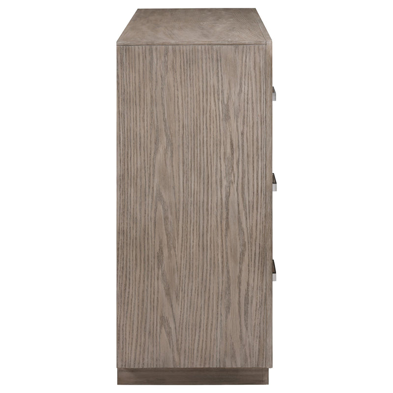 Coaster Furniture Kenora 224853 6-Drawer Dresser - Barley Brown IMAGE 8