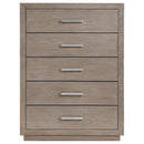 Coaster Furniture Kenora 224855 5-Drawer Bedroom Chest - Barley Brown IMAGE 2