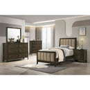  Coaster Furniture Wilkes 224421T 51-inch Upholstered Twin Bed - Dark Cocoa IMAGE 5