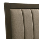  Coaster Furniture Wilkes 224421T 51-inch Upholstered Twin Bed - Dark Cocoa IMAGE 6