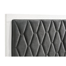  Coaster Furniture Sonora 224861KW California King Upholstered Panel Bed - White IMAGE 6