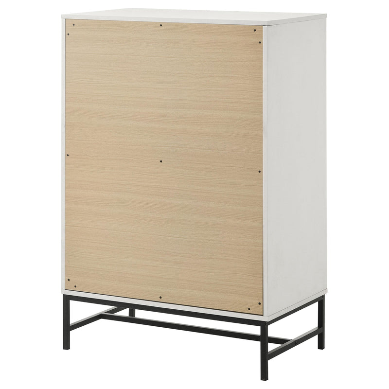 Coaster Furniture Sonora 224865 4-Drawer Bedroom Chest - White IMAGE 7