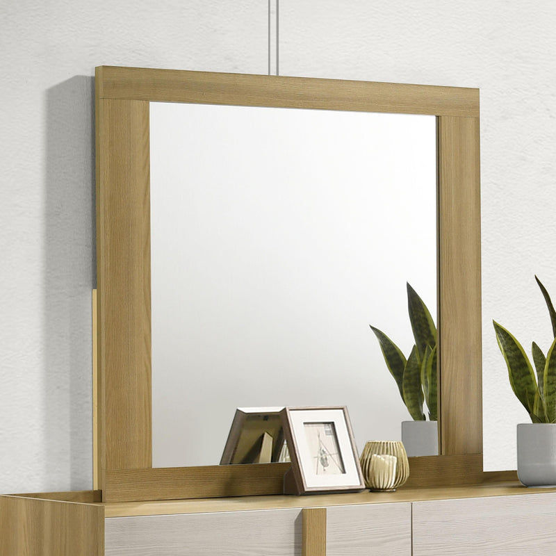 Coaster Furniture Hyland 215654 Dresser Mirror - Natural IMAGE 3
