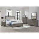  Coaster Furniture Wright 223341KW 52-inch Upholstered California King Bed - Brown Oak IMAGE 5