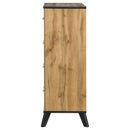  Coaster Furniture Kaywood 225005 4-Drawer Bedroom Chest of Drawers - Natural Pine IMAGE 4