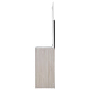  Coaster Furniture Brantford 207053M 6-Drawer Dresser with Mirror - Coastal White IMAGE 4