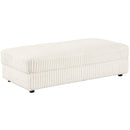 Coaster Furniture Emberson 508855 Upholstered Rectangular Storage Ottoman - Ivory IMAGE 1