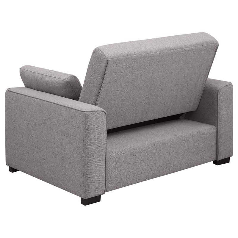 Coaster Furniture Edith 360147 Upholstered Convertible Sleeper Sofa Bed - Grey IMAGE 7