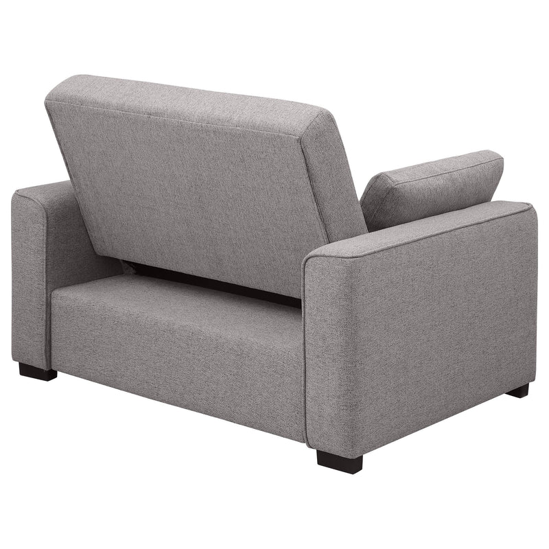 Coaster Furniture Edith 360147 Upholstered Convertible Sleeper Sofa Bed - Grey IMAGE 8