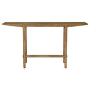 Coaster Furniture Darius 930128 Solid Wood Entryway Console Table - Natural Mango IMAGE 2