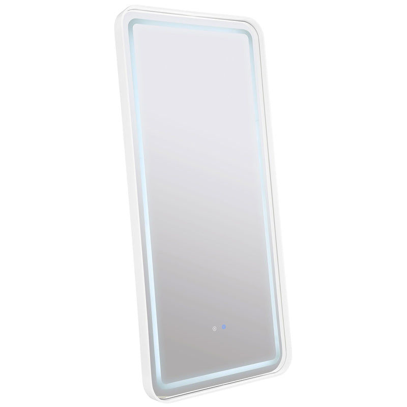 Coaster Furniture Glendora 961448 32 x 71 Inch LED Standing Mirror BT Speakers - Black IMAGE 4