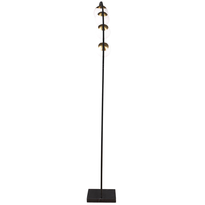 Coaster Furniture Cody 920242 78-inch Spherical 5-light Arc Metal Floor Lamp - Black IMAGE 3