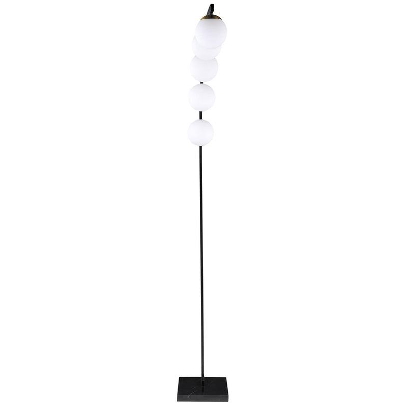 Coaster Furniture Cody 920242 78-inch Spherical 5-light Arc Metal Floor Lamp - Black IMAGE 5
