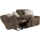 Catnapper Lynx 63259 Power Reclining Loveseat - Mocha IMAGE 2