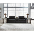  Signature Design by Ashley ModMax II 74305S13 3 pc Sectional Loveseat with Audio Console IMAGE 1