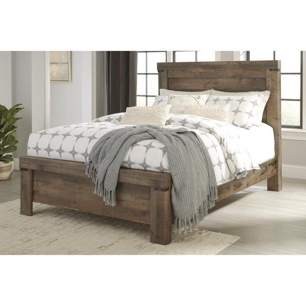  Signature Design by Ashley Trinell B446B48 Queen Panel Bed IMAGE 1