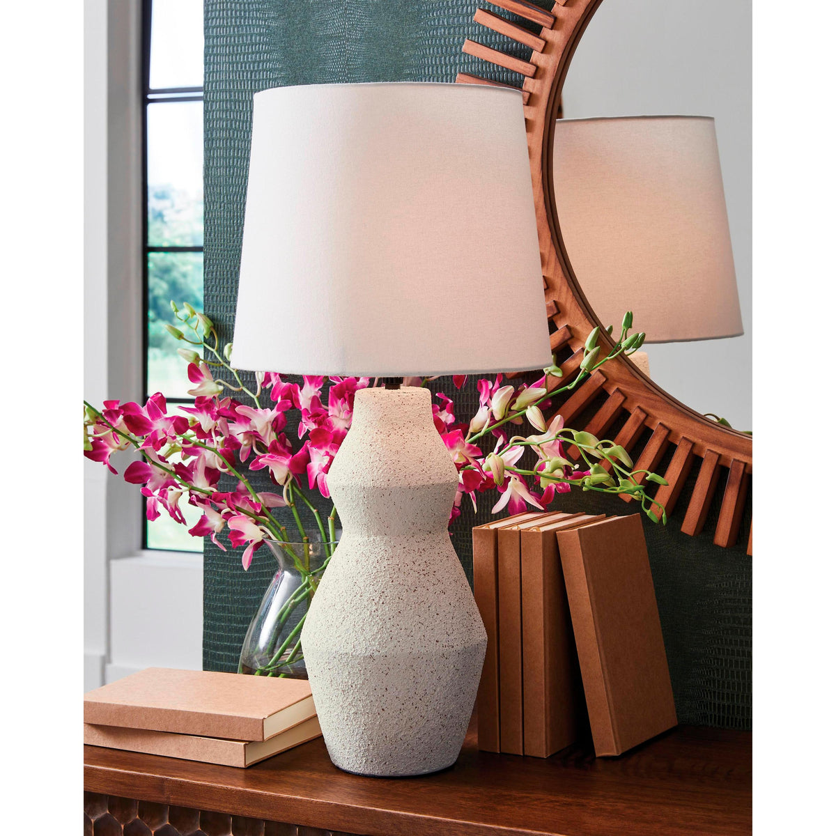 Signature Design by Ashley Dawthorne L236034 Paper Table Lamp