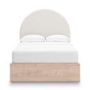 Signature Design by Ashley Arloster PCB1566B7 Full Upholstered Panel Bed with Storage IMAGE 3