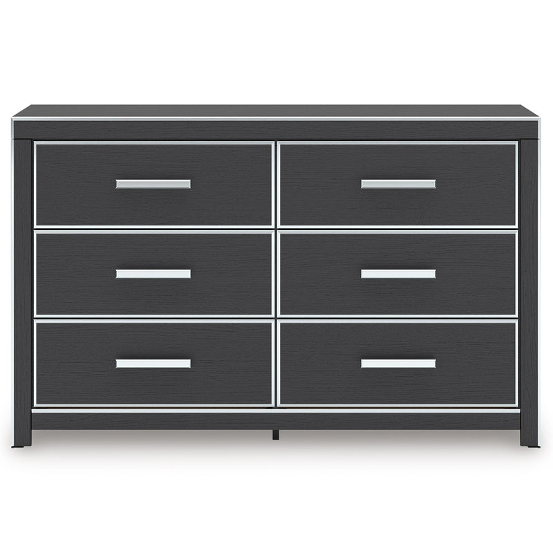 signature design by ashley 6 drawer dresser Signature Design by Ashley Onita Modern 6 Drawer Dresser, White