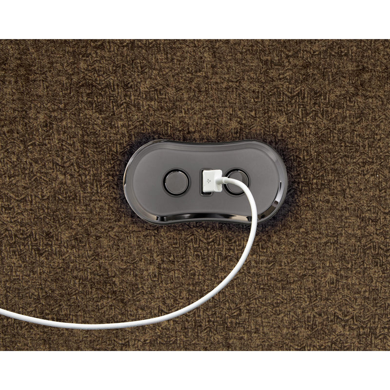  Catnapper Hollifield 610804 Power Wall Hugger Recliner - Chocolate IMAGE 3