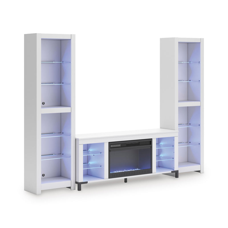 Signature Design by Ashley Brollevi W2722W1 3 pc Entertainment Center IMAGE 3