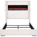 Coaster Furniture Tisdall California King Upholstered Panel Bed 306032KW IMAGE 4