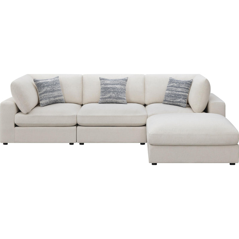 Coaster Furniture Serene Fabric 4 pc Sectional 551321-SETB IMAGE 3