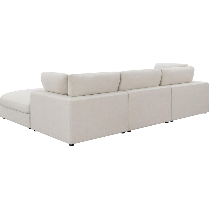 Coaster Furniture Serene Fabric 4 pc Sectional 551321-SETB IMAGE 4