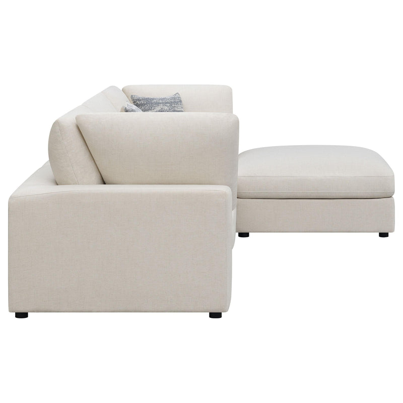 Coaster Furniture Serene Fabric 4 pc Sectional 551321-SETB IMAGE 5