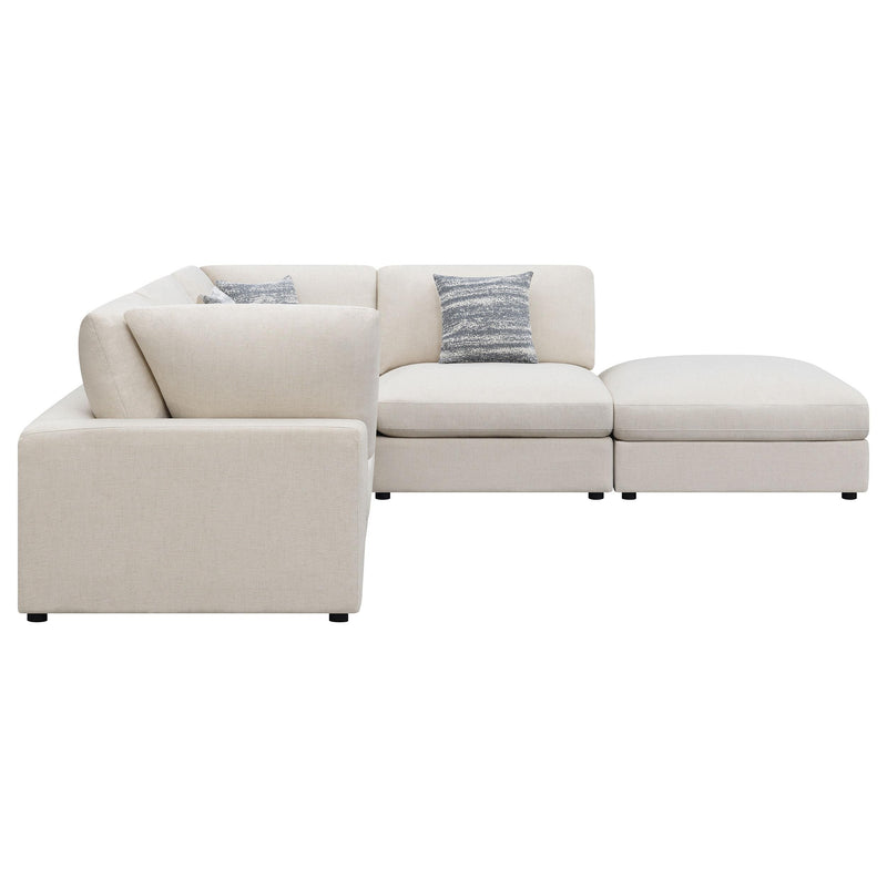 Coaster Furniture Serene Fabric 5 pc Sectional 551321-SETC IMAGE 5