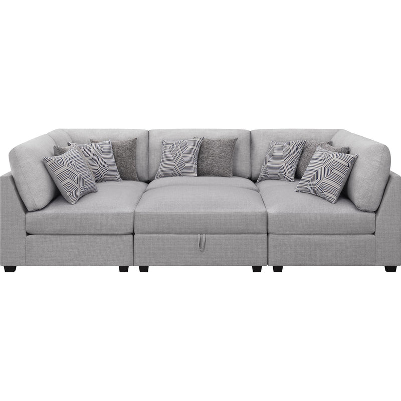 Coaster Furniture Cambria Fabric 6 pc Sectional 551511-S6A IMAGE 3