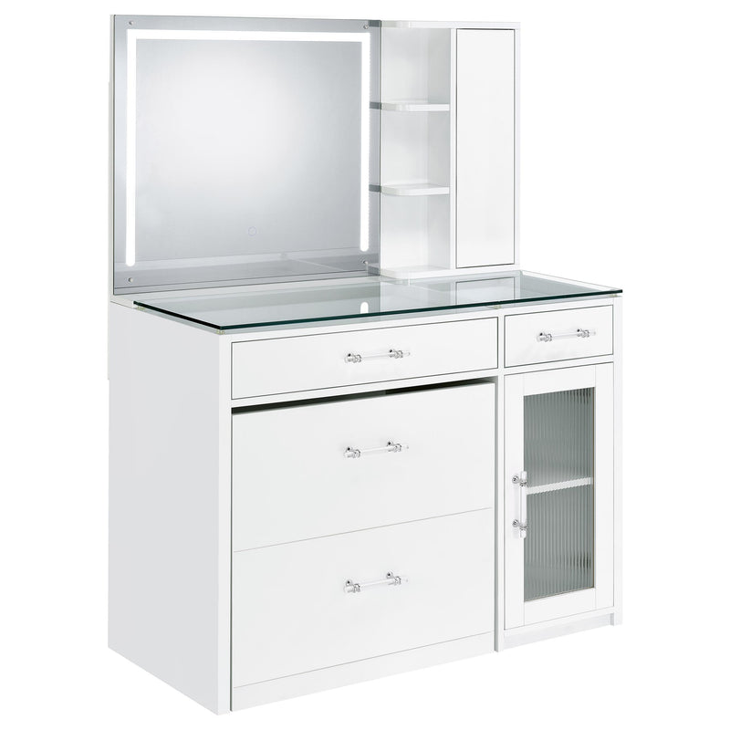 Coaster Furniture Flora 2-Drawer Vanity Set 930218 IMAGE 1