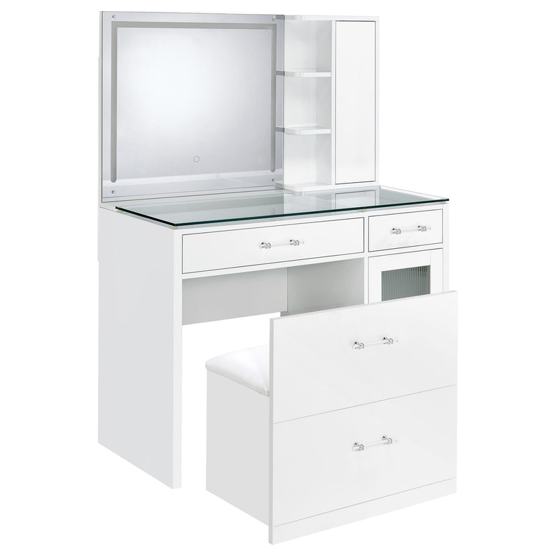 Coaster Furniture Flora 2-Drawer Vanity Set 930218 IMAGE 6