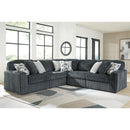  Signature Design by Ashley Midnight-Madness 98105S27 5 pc Sectional IMAGE 1