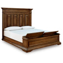  Signature Design by Ashley Frantanna PCB949B9 California King Panel Storage Bed IMAGE 2